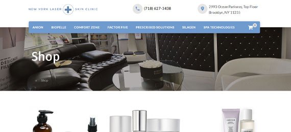 New York Laser + Skin Clinic Store